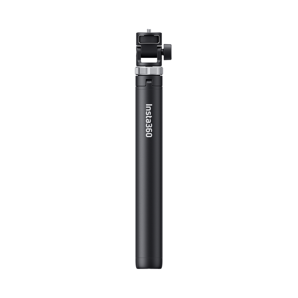 Collapsed Streaming Tripod with adjustable mounting head