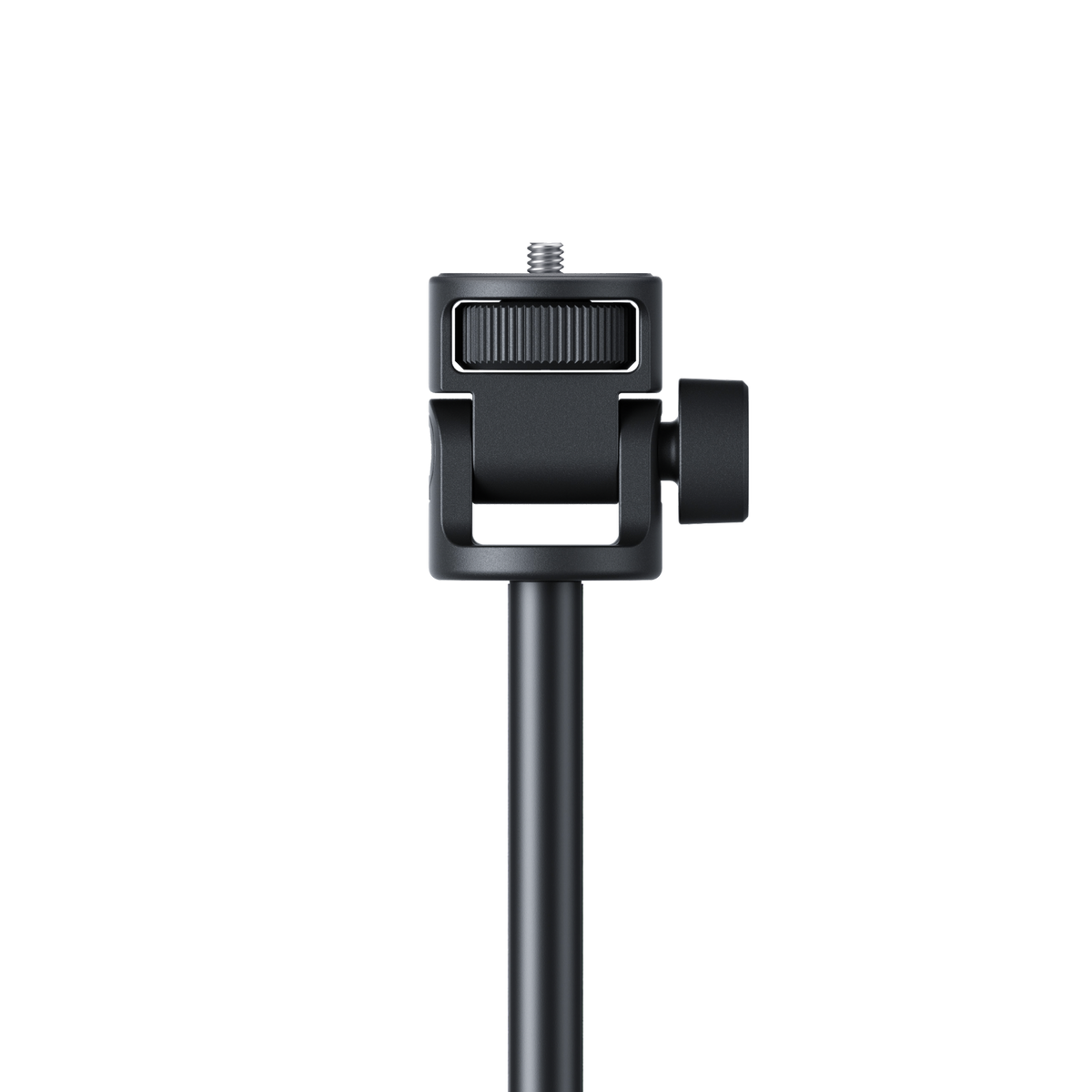 Close view of the rotating head and adjustment knob