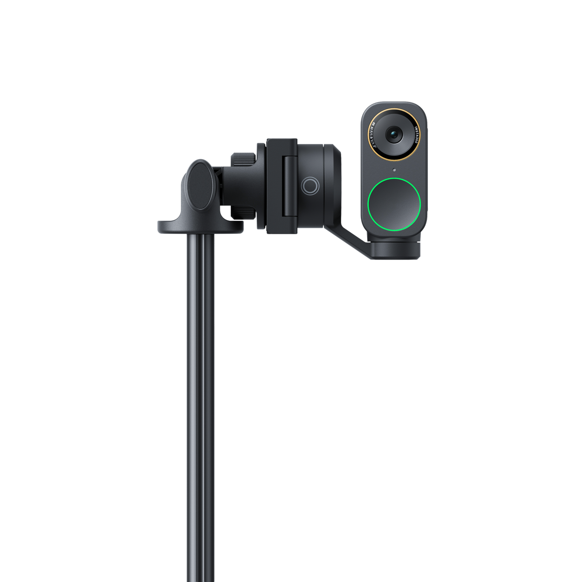 Portrait camera arrangement shown with a separate Link webcam