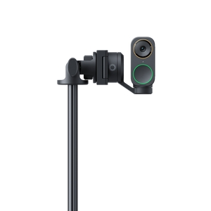 Portrait camera arrangement shown with a separate Link webcam