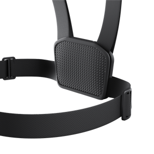 Insta360 Chest Strap 2.0 padded contact section and adjustable webbing detail