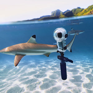 Insta360 Dive Buddy manufacturer underwater hovering-camera example