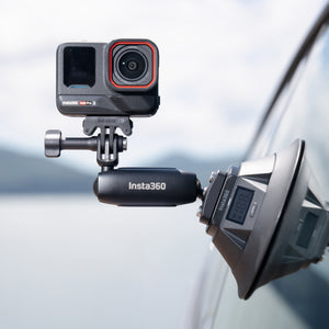 Insta360 Electric Suction Cup Mount direct action-camera mounting on a vehicle surface, camera sold separately