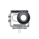 Insta360 GO 3/GO 3S Dive Case front view of the empty underwater housing