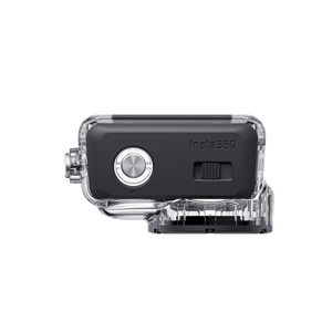 Insta360 GO 3/GO 3S Dive Case top view of shutter control and locking lever