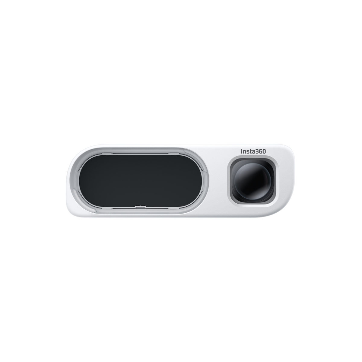 Insta360 GO 3S Retro Viewfinder Canvas White empty viewfinder front view