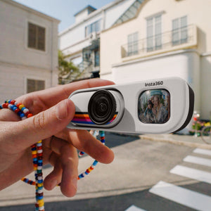 Insta360 GO 3S Retro Viewfinder Canvas White manufacturer viewfinder arrangement and framing example