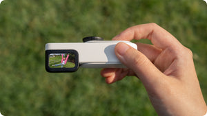 Insta360 GO 3S Retro Viewfinder optical viewfinder composition example