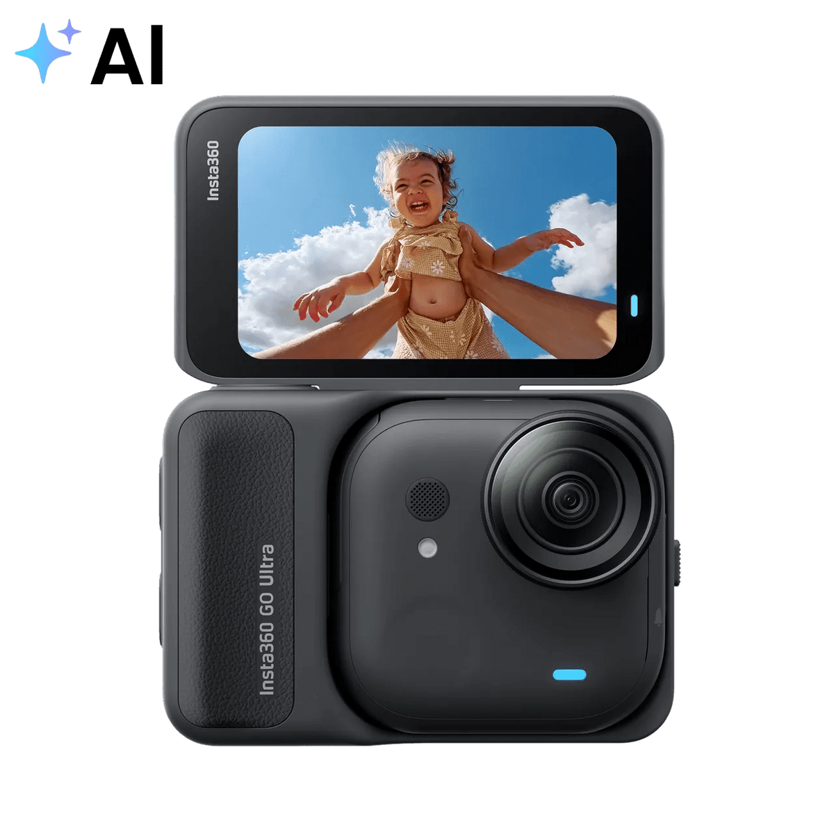 Insta360 GO Ultra 4K 50MP Hands-Free Action Camera with AI - ACE Peripherals