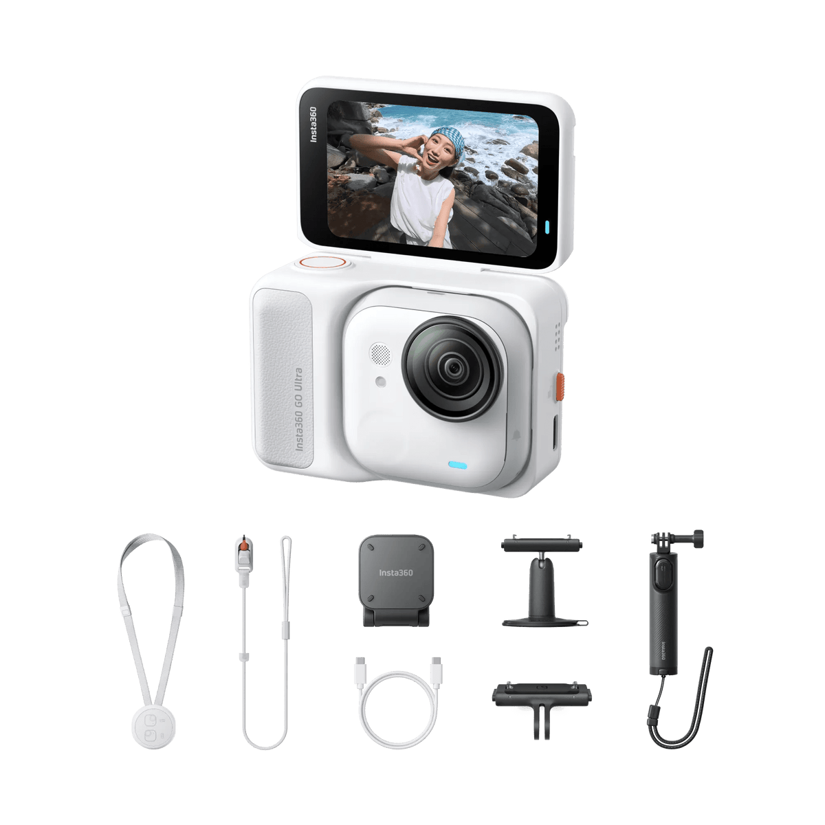 Insta360 GO Ultra 4K 50MP Hands-Free Action Camera with AI - ACE Peripherals