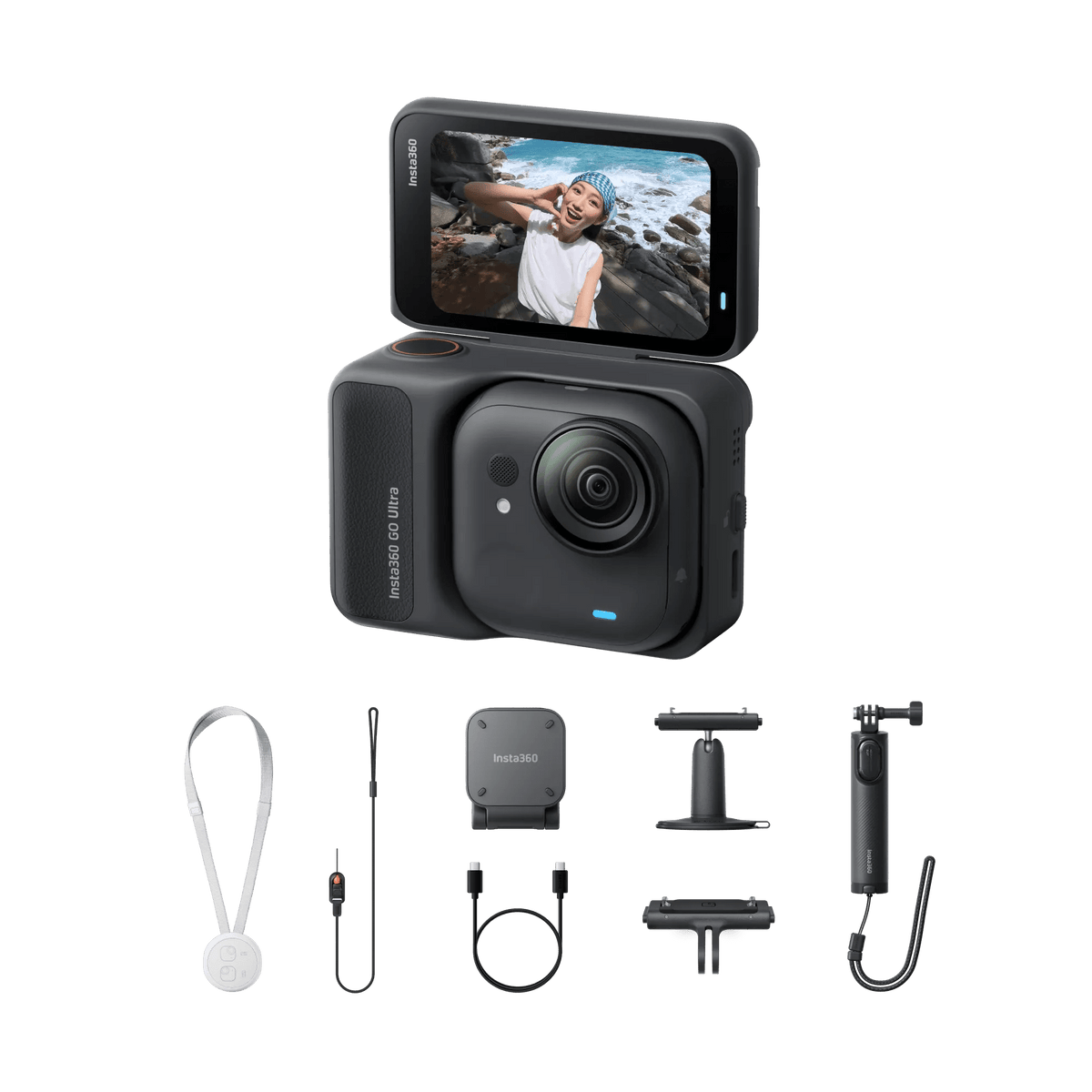 Insta360 GO Ultra 4K 50MP Hands-Free Action Camera with AI - ACE Peripherals