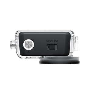 Insta360 GO Ultra Dive Case top view of the shutter control
