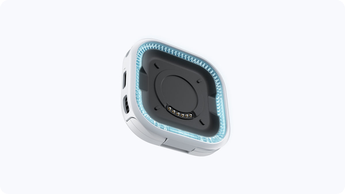 Insta360 GO Ultra FOMO Flexi Mount airflow-focused construction detail