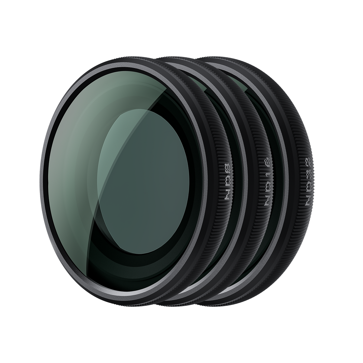 Insta360 GO Ultra ND Filter Set ND8 ND16 and ND32 filters together