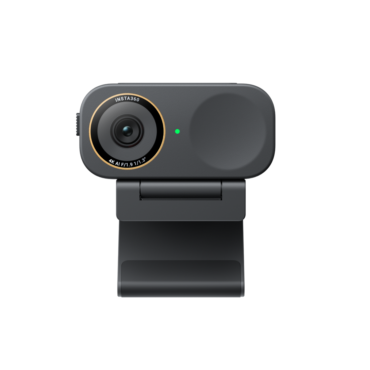 Insta360 Link 2C Pro front view on magnetic mount