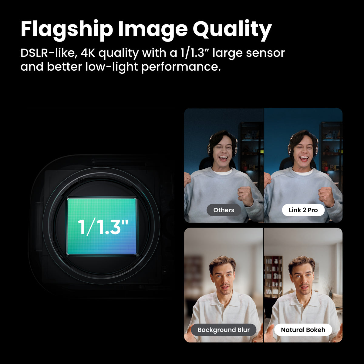 Official Link 2C Pro sensor and HDR image-quality illustration