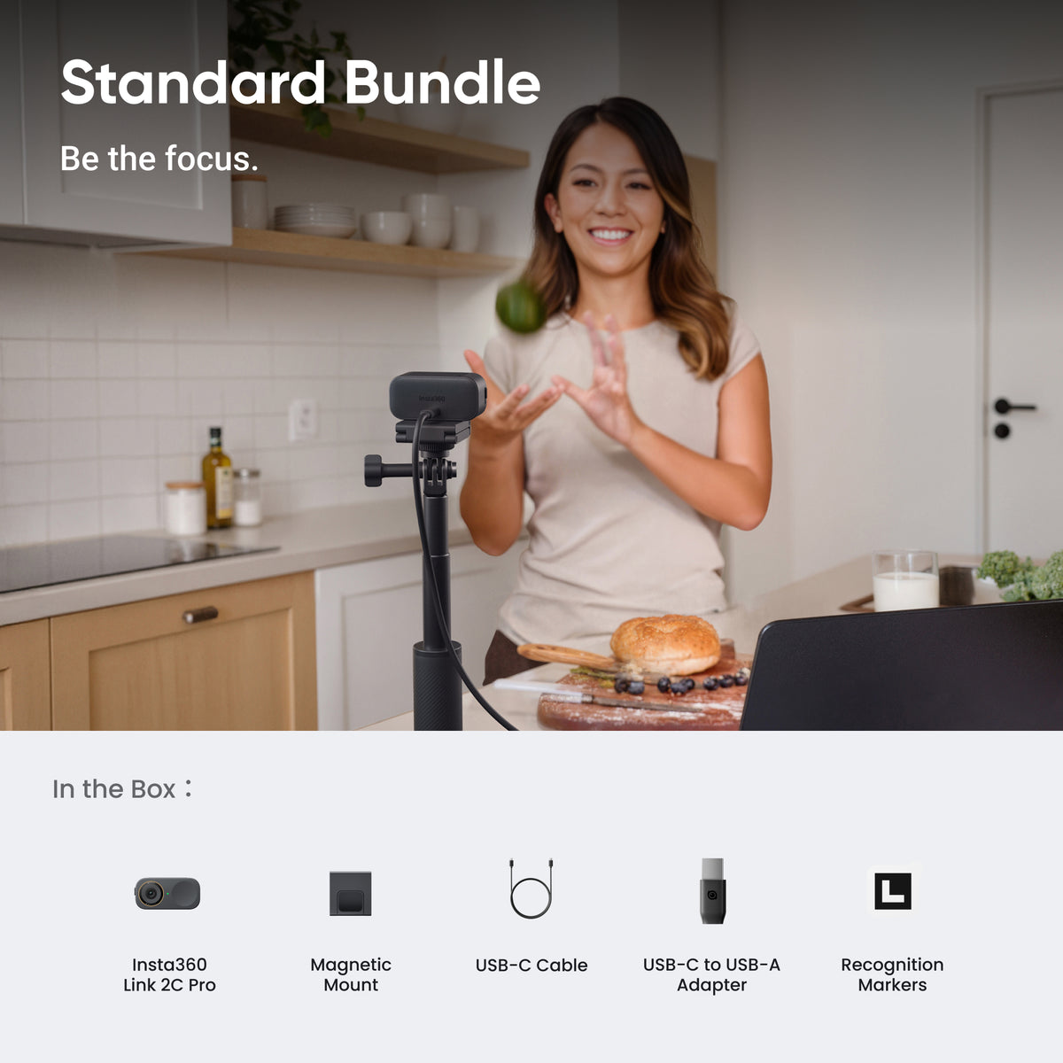 Official Link 2C Pro Standard Bundle scene and included equipment