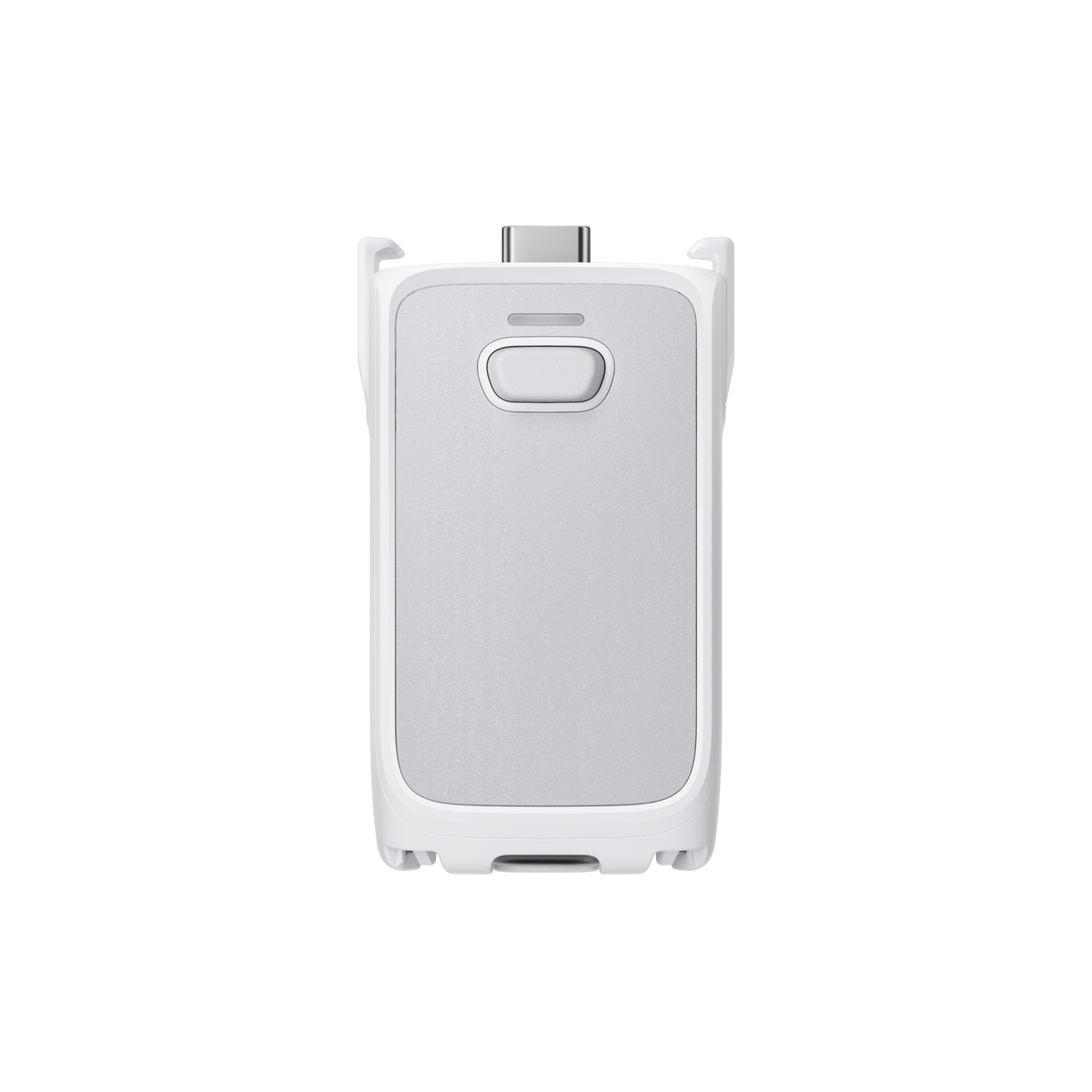 Insta360 Luna Series Battery Handle White front view of the handle and release button