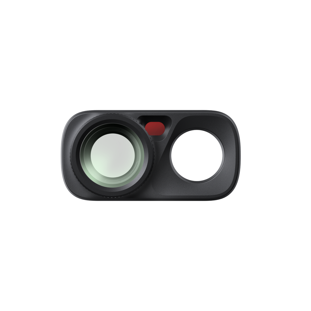 Insta360 Luna Ultra Wide Angle Lens front view of the standalone magnetic wide-angle lens
