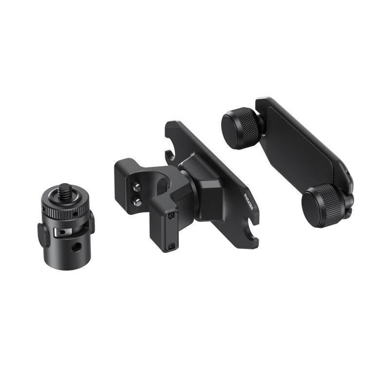 Insta360 Magnetic Selfie Stick Holster exploded view of the quick-release attachment