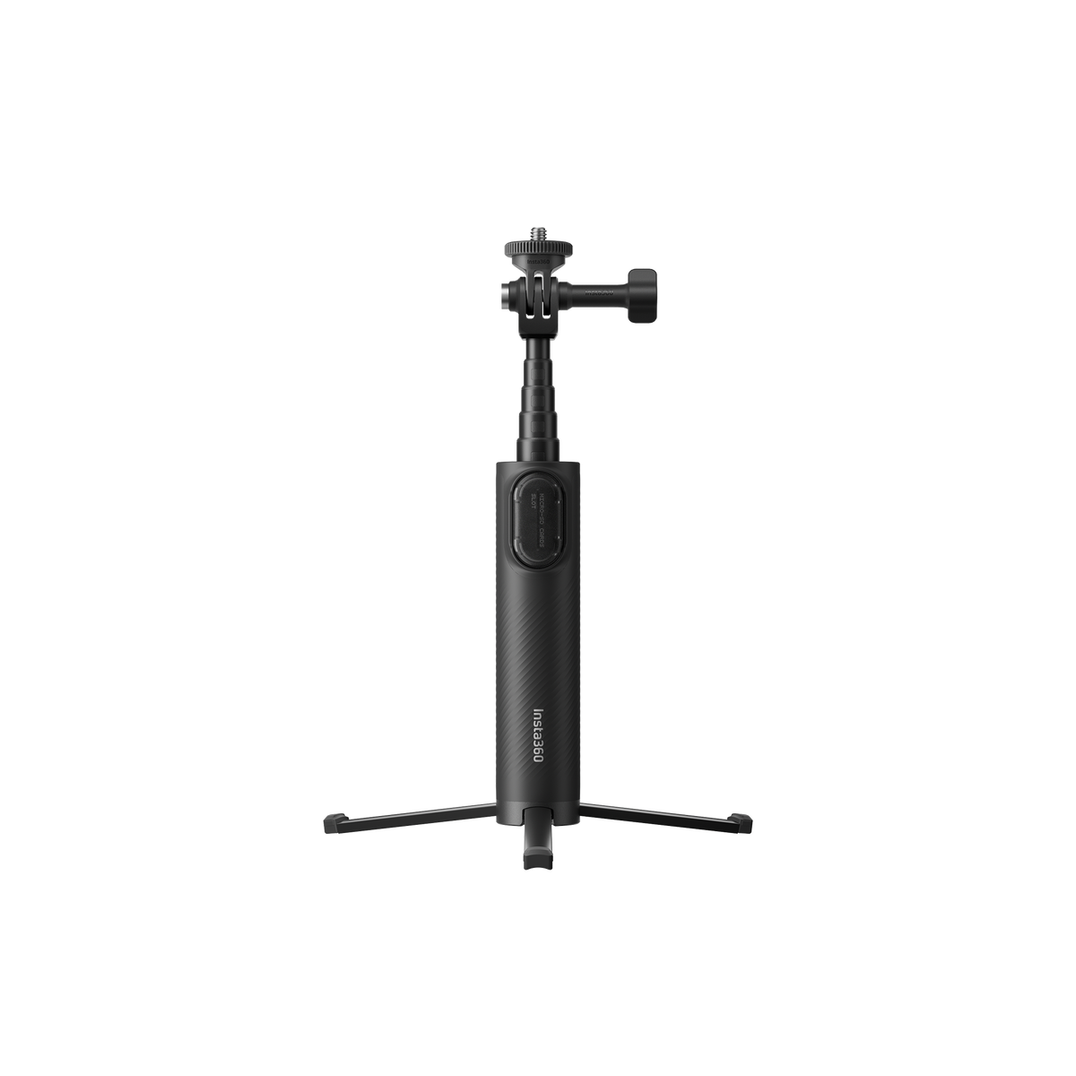 Insta360 Mini 2-in-1 Tripod 2.0 standard tripod with its built-in legs opened