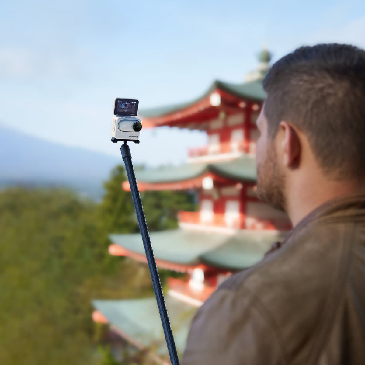 Insta360 Monkey Tail Mount Flexible Wrap - Around Camera Holder - ACE Peripherals