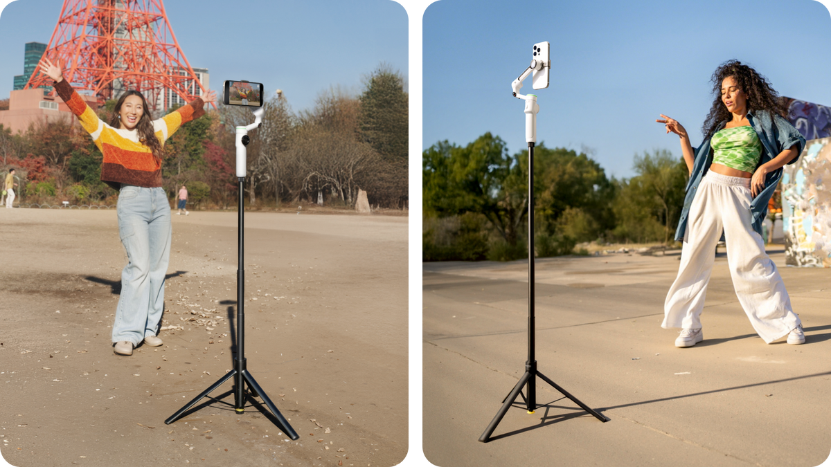 Insta360 Throwpod manufacturer outdoor camera and phone-gimbal application examples