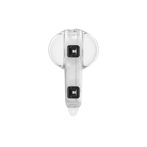Insta360 X4 Air Invisible Dive Case side view of the housing controls and dome