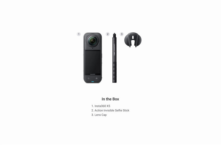 Insta360 X5 8K 72MP 360° Video Camera with Active HDR and AI - ACE Peripherals