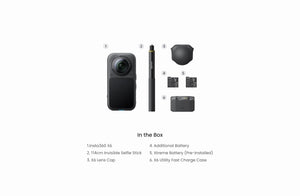 Insta360 X6 8K 360° Camera with 1-Inch Imaging and AI - ACE Peripherals