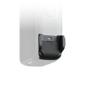 Insta360 X6 All-Weather USB Charging Cover cover shown on an illustrative X6 camera, camera sold separately