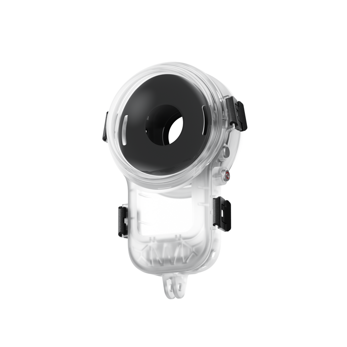 Insta360 X6 Invisible Dive Case Pro opposite side view of the dive case