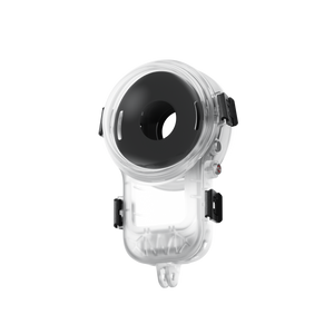 Insta360 X6 Invisible Dive Case Pro opposite side view of the dive case