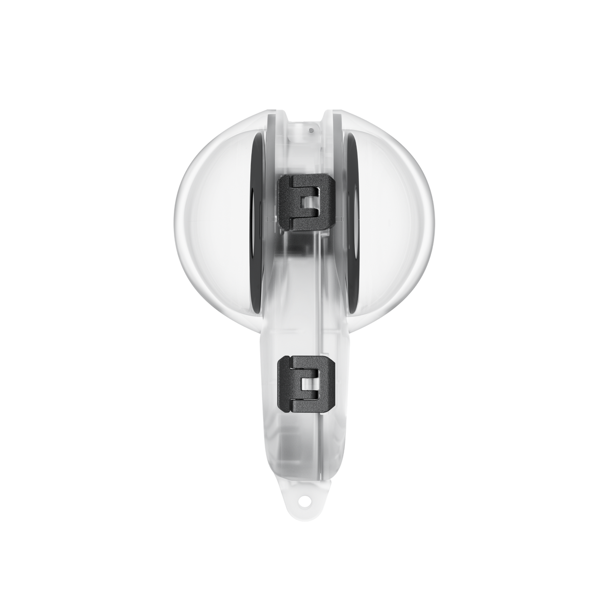 Insta360 X6 Invisible Dive Case Pro side profile of the dive case