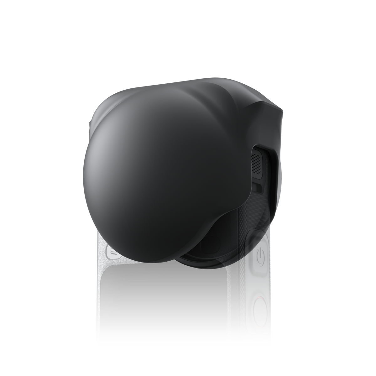 Insta360 X6 Lens Cap Black fit illustration with camera