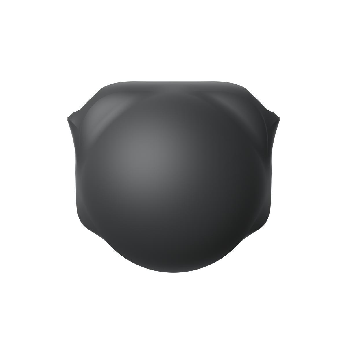 Insta360 X6 Lens Cap Black front view