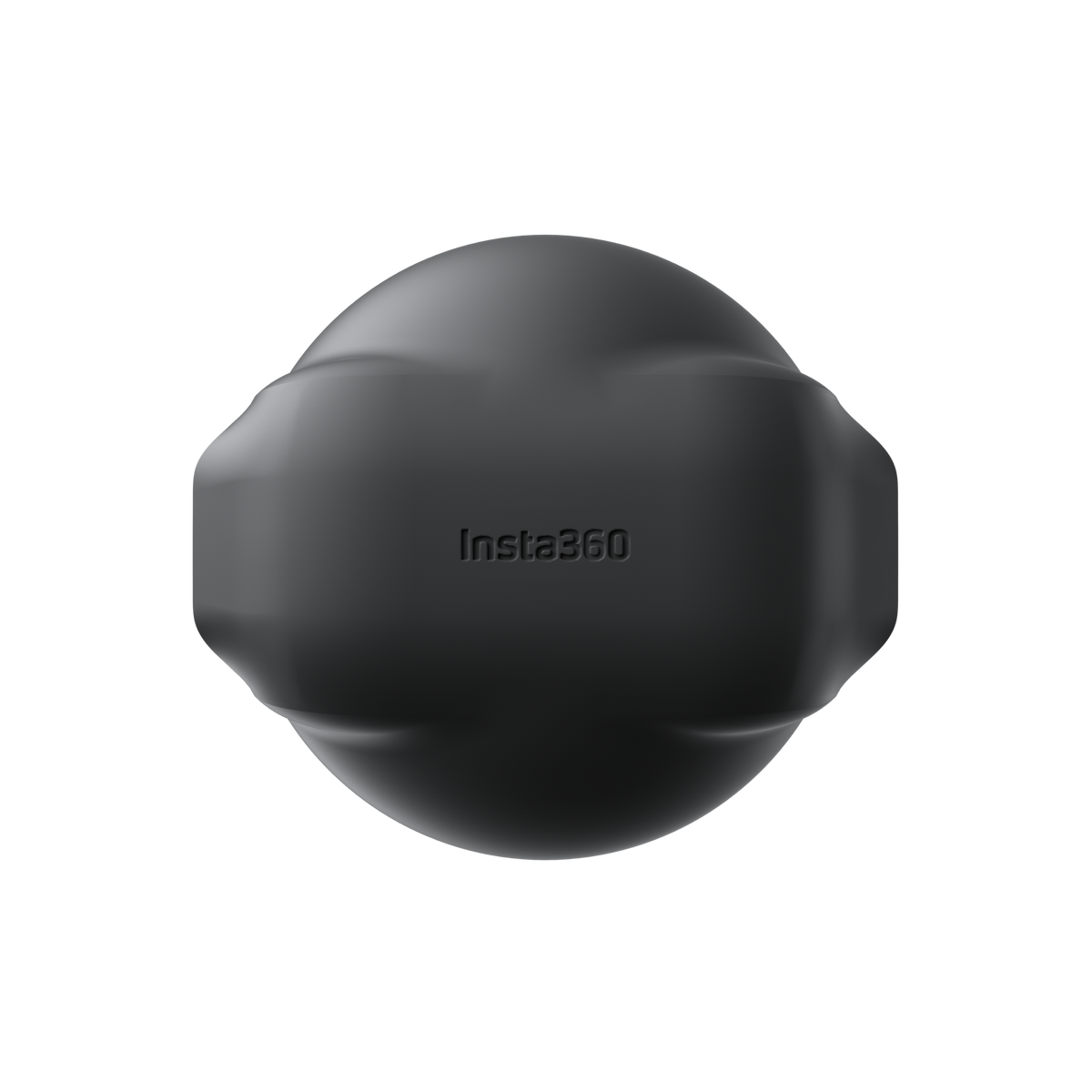 Insta360 X6 Lens Cap Black logo view