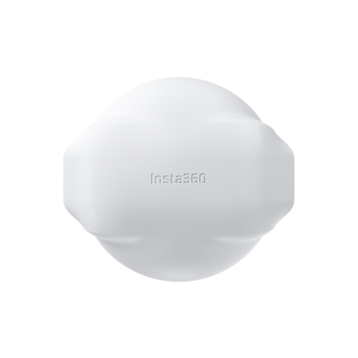 Insta360 X6 Lens Cap White logo view