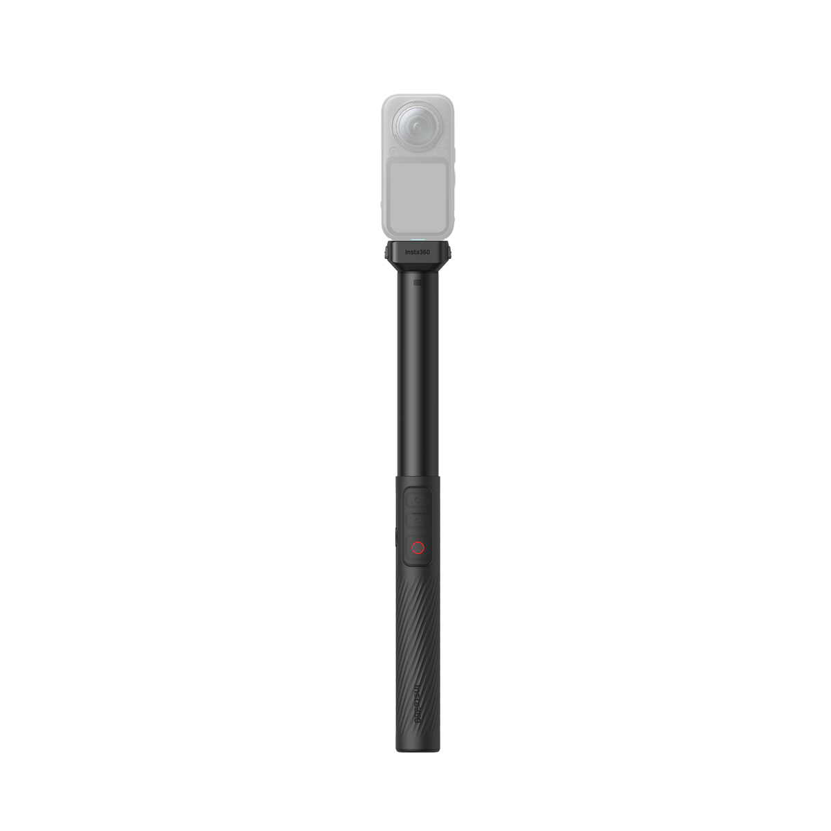 Insta360 X6 Power Selfie Stick powered selfie stick with an illustrative X6 camera, camera sold separately