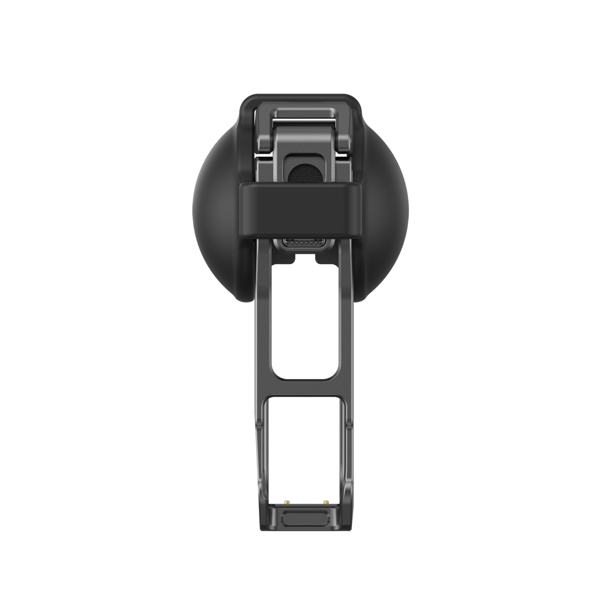 Insta360 X6 Protective Utility Frame rear view of frame with lens cap