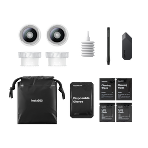 Insta360 X6 Replacement Lens Kit Double Lens pack contents and fitting equipment
