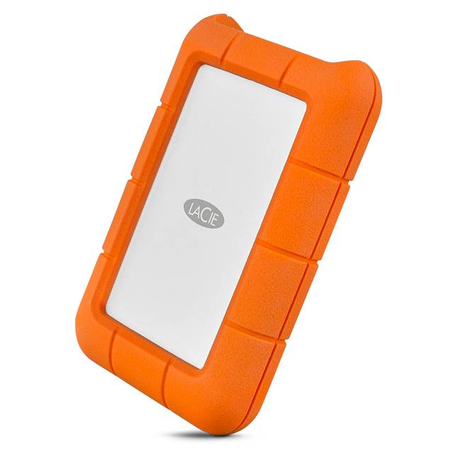 LaCie Rugged USB-C Portable Hard Drive - ACE Peripherals