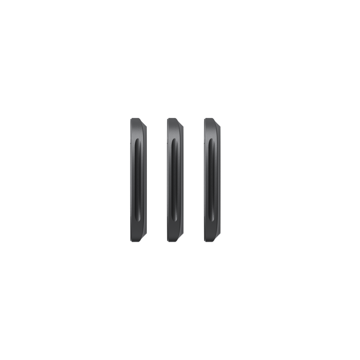 Thin side profiles of the magnetic ND filters