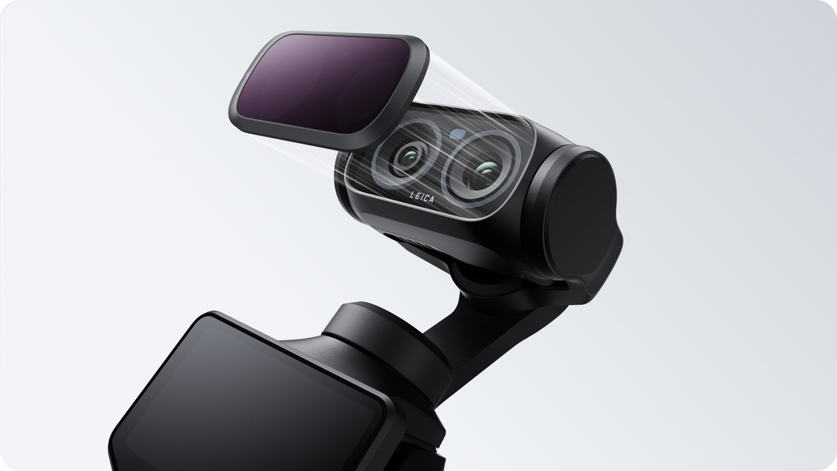 Magnetic filter aligned with the Luna Ultra camera lens