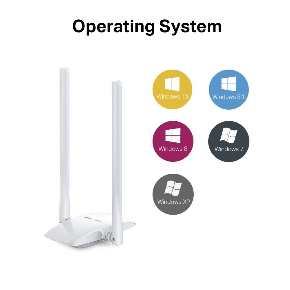 Mercusys MW300UH 300Mbps High Gain Wireless USB Adapter - ACE Peripherals