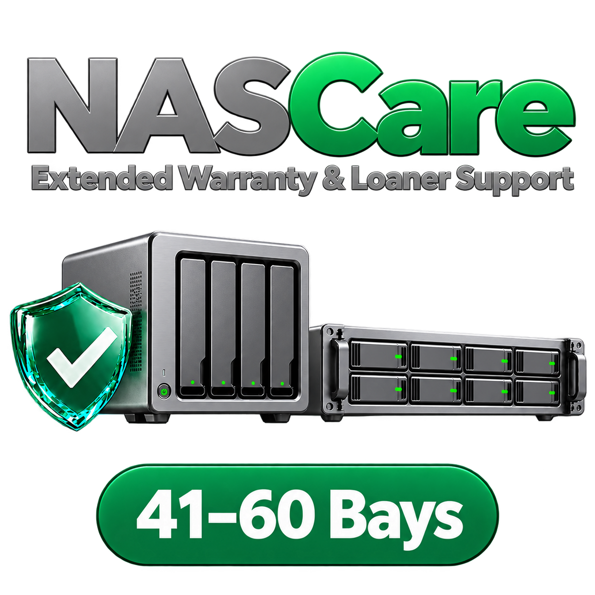 NASCare Extended Warranty and Loaner Support for 41-60 Bays