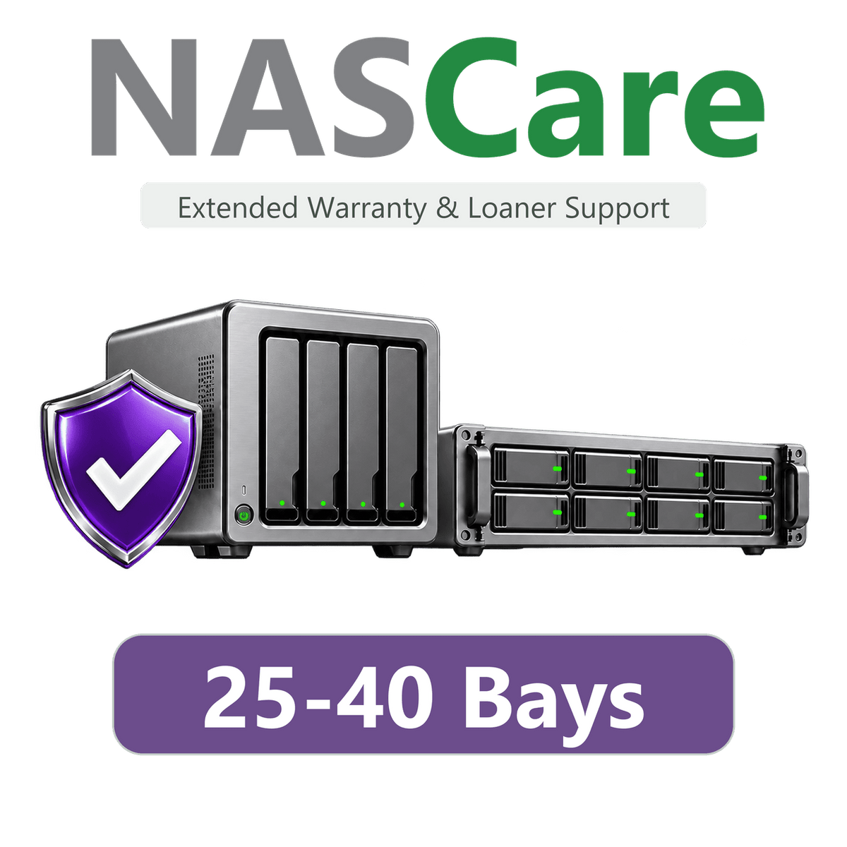 NASCare Extended Warranty with Loaner Unit for 25-40 Bays - ACE Peripherals