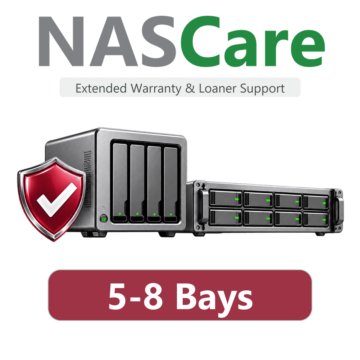 NASCare Extended Warranty with Loaner Unit for 5-8 Bays - ACE Peripherals