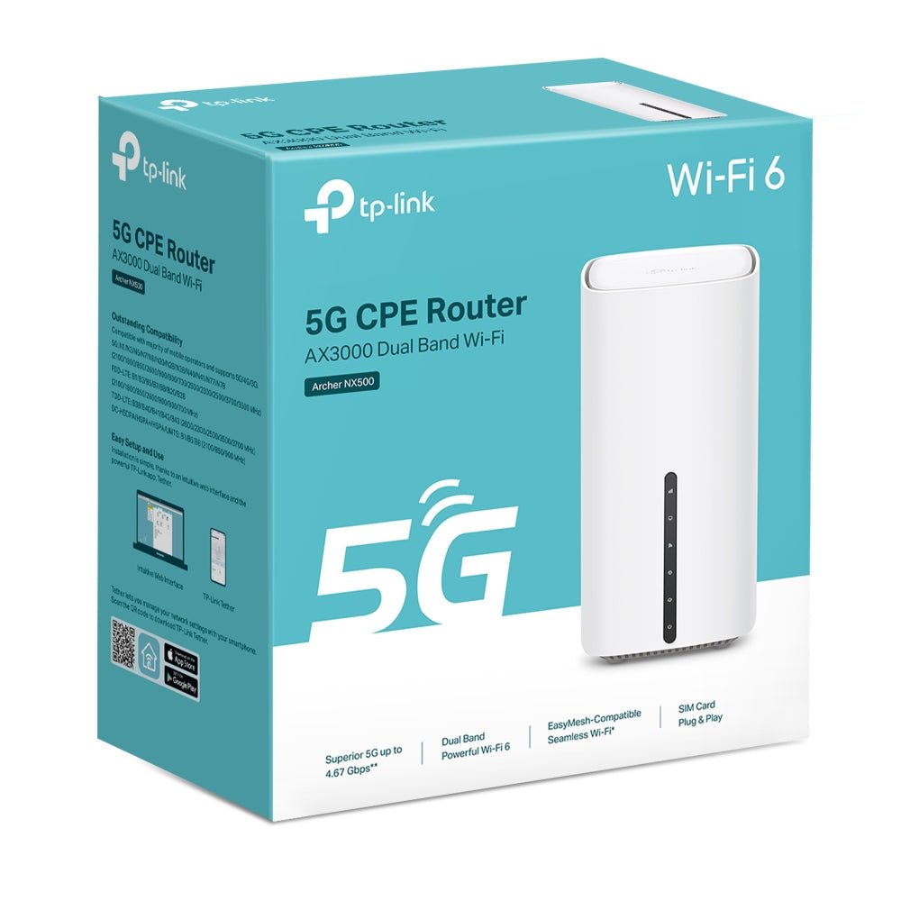 NX505 5G AX3000 Wireless Dual-Band Gigabit Router - ACE Peripherals