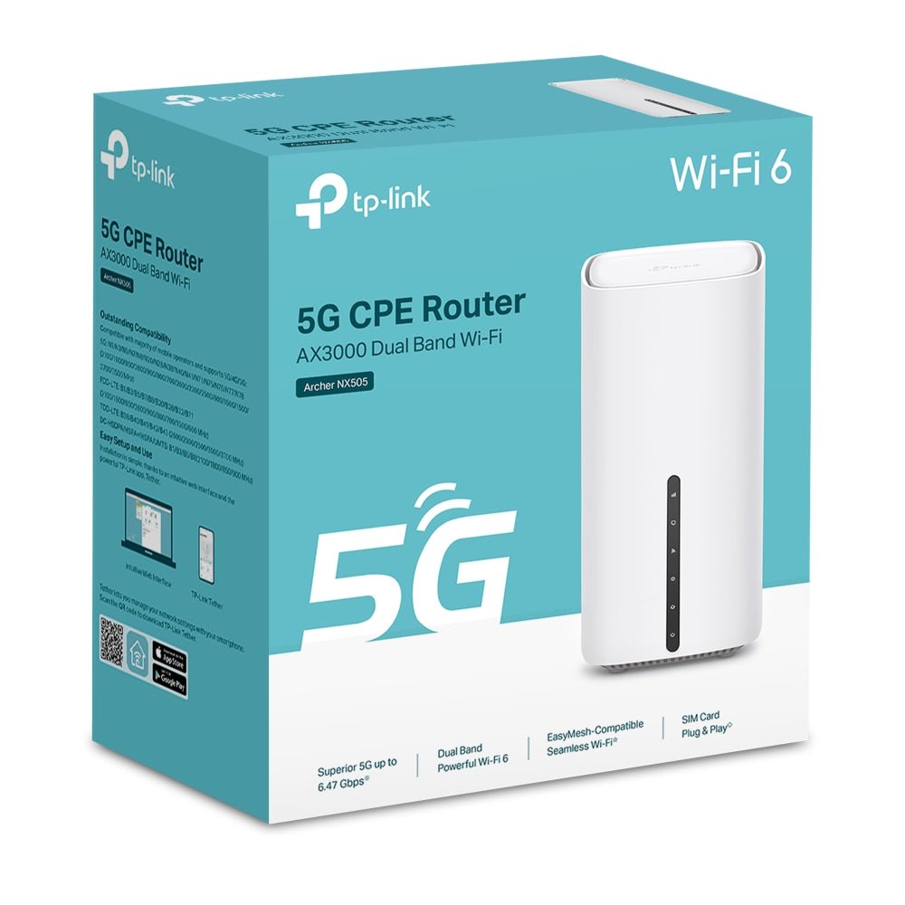 NX505 5G AX3000 Wireless Dual-Band Gigabit Router - ACE Peripherals